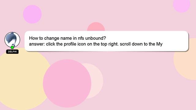 How to change name in nfs unbound? смотреть онлайн