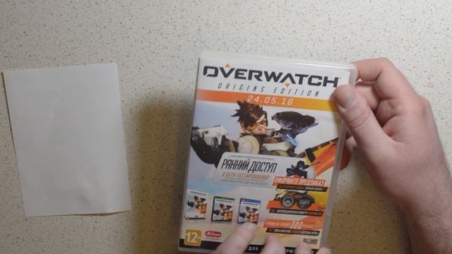 Распаковка комплекта предзаказа Overwatch с монеткой Blizzard смотреть онлайн