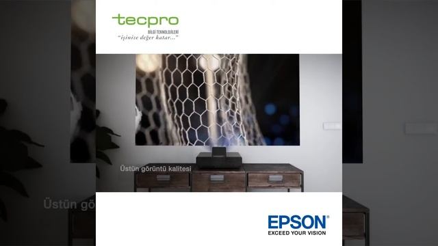EPSON-EH-LS500 Serisi Ultra Kısa Mesafe Lazer Projektör (TECPRO Stoklarında) смотреть онлайн
