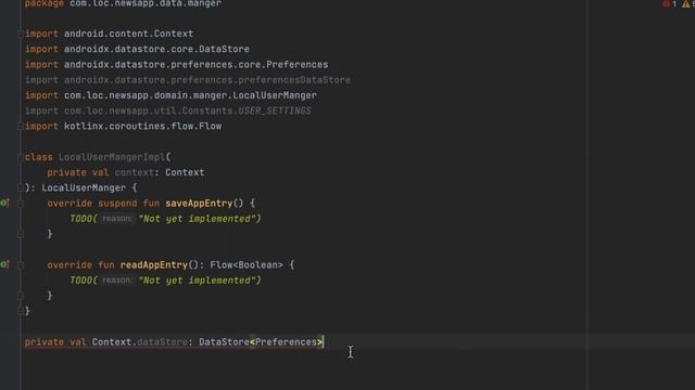 Preferences datastore - Jetpack Compose Clean Architecture News App - part 5 смотреть онлайн