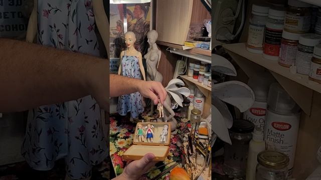 авторские куклы из папье-маше #papiermaché #куклыручнойработы #авторскаякукла смотреть онлайн