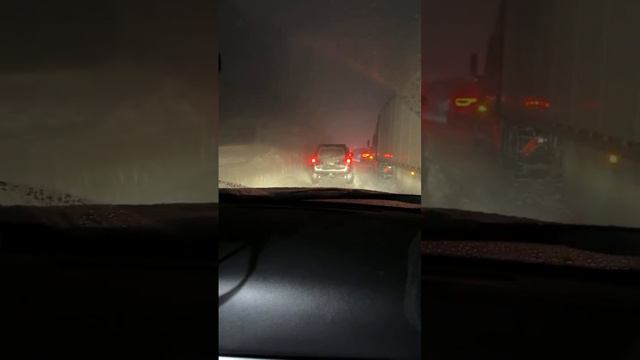 Stuck in an INSANE blizzard on Donner Pass in California смотреть онлайн