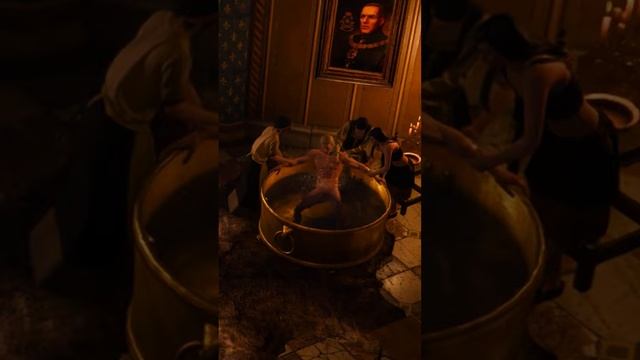 Купание Геральта из Ривии Ведьмак 3 Дикая Охота Next Gen смотреть онлайн