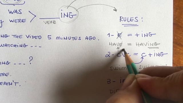 Past Continuous Tense смотреть онлайн