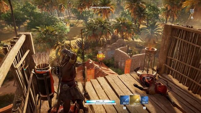 Assassins Creed New Game | ASSASSIN'S CREED ORIGINS NEW GAMEPLAY WALKTHROUGH Camp AGROPHYLAKE смотреть онлайн