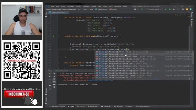 Aula 06: Usando a interface Optional no Java смотреть онлайн