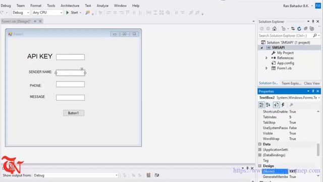 How to Send Free SMS From VB.NET using SMS API? [With Source Code] смотреть онлайн