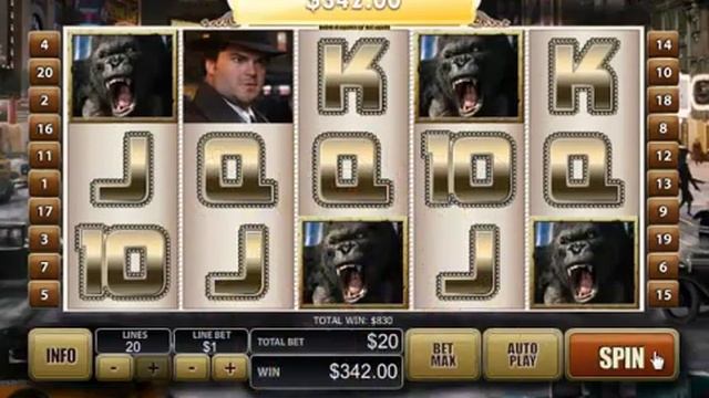 King Kong Online Slot - Bonus Features смотреть онлайн