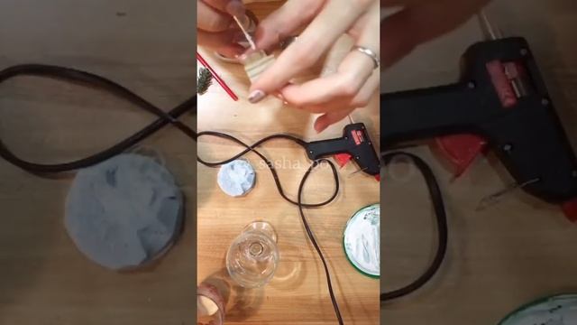 Новогодний подсвечник из бокалов смотреть онлайн