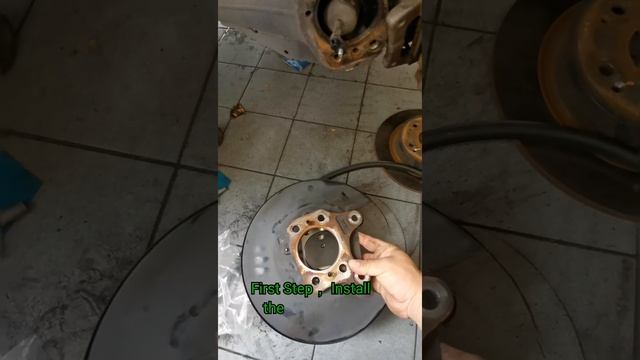 Honda HRV Bearing Hub Replacement смотреть онлайн