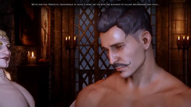 Dragon Age: Inquisition - Dorian Romance Scene смотреть онлайн
