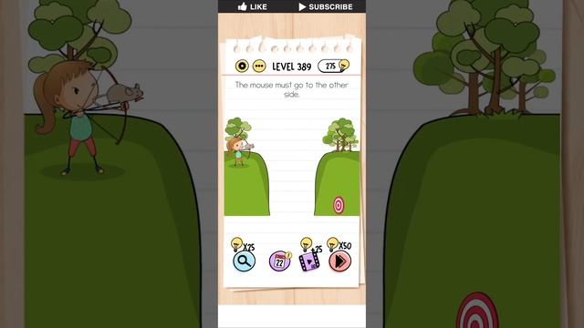brain test tricky puzzles level 389 answer смотреть онлайн