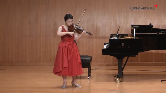 Eugène Ysaÿe Sonata for Violin Solo No.2 in a minor, NaKyung Kang(15 yrs) смотреть онлайн