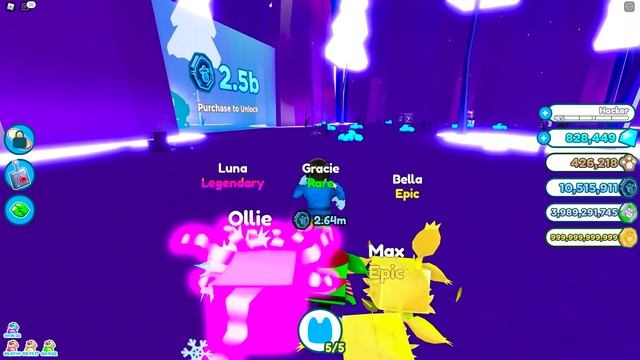 РОЖДЕСТВЕНСКИЙ ИВЕНТ! НОВЫЕ ПЕТЫ И ЯЙЦА - ПЕТ СИМУЛЯТОР в Роблокс ( Roblox ) смотреть онлайн