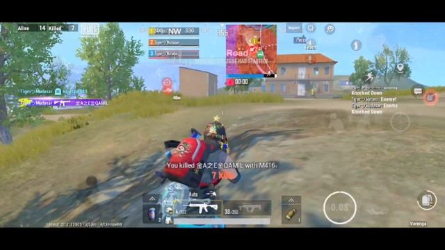 PUBG MOBILE LITE RUSH GAMPLY 15 KILL | TIGER GAMING BEST CULTCH VIDEO смотреть онлайн