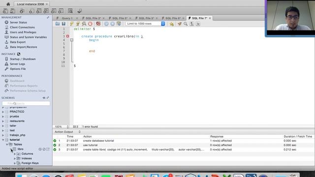 PROCEDIMIENTO ALMACENADO MYSQL 1 смотреть онлайн