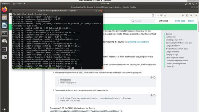 LineageOS 17: Setup and sync смотреть онлайн