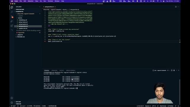 Kubernetes 3 Node Cluster Setup | v1.22.2 using Kubeadm | Vagrant | Vitrualbox | CKA смотреть онлайн