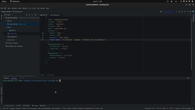 Debugging and running in Node.js. смотреть онлайн