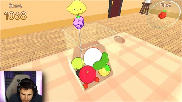 I Beat The Suika Game IN 3D!