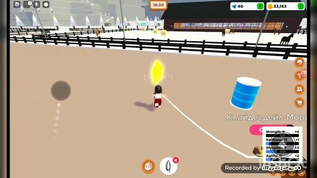 Отвечаю на вопросы игра Roblox Horse Valley. смотреть онлайн