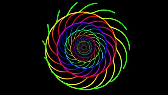 Processing (Java) - Video Feedback Loop Spiral 60 fps (Generative Art) смотреть онлайн