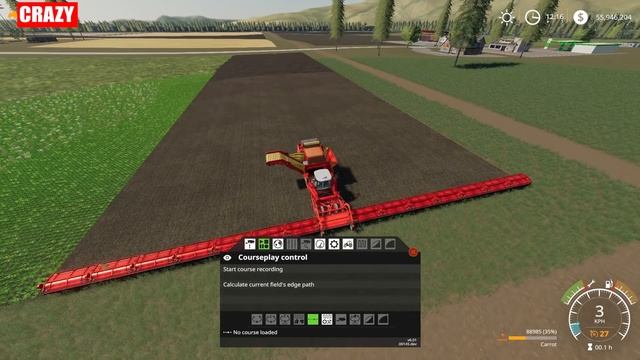 Farming Simulator 19: +50 Meter Crazy Header!!! Easy Carrot Harvesting!! GRIMME Tectron Comparison! смотреть онлайн