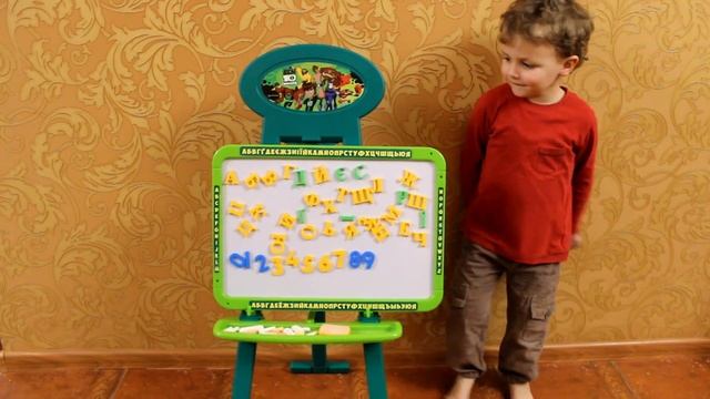 Ben10 Omniverse Доска знаний буквы и цифры смотреть онлайн