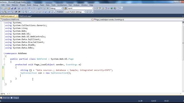 SqlConnection in asp.net - Part 2 смотреть онлайн