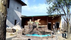 Водопад из арт бетона своими руками обзор.