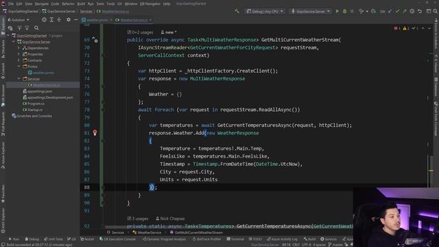 Client Streaming | gRPC in .NET 5 смотреть онлайн