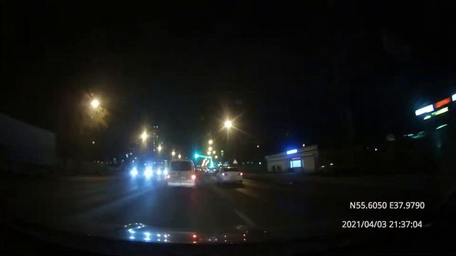 Driving In Moscow Agglomeration: Бронницы - Текстильщики 03/04/2021 (timelapse 5x)