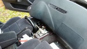 Audi A4 B5, демонтаж радиатора печки