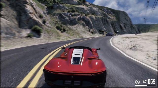 Test Drive Ferrari Daytona SP3 2023 - NVE GTA 5 смотреть онлайн