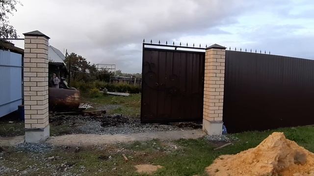 Откатные ворота с автоматикой смотреть онлайн