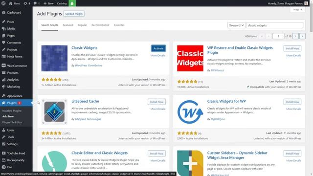 How to restore the Classic WordPress widgets (no Block Editor!) смотреть онлайн