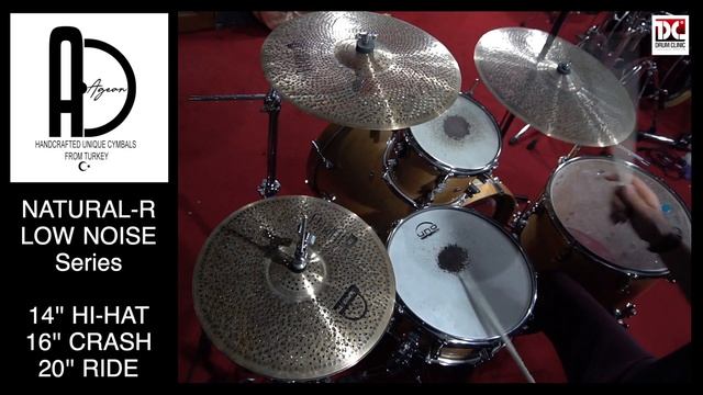 Agean Cymbals Natural R Serie - Low Volume Set