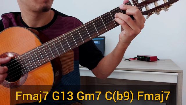 Girl from Ipanema - Guitar tutorial смотреть онлайн