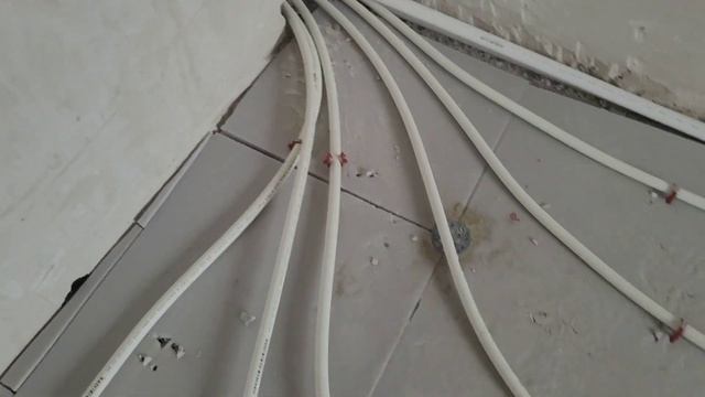 Полусухая стяжка#Теплыйпол#Сантехника смотреть онлайн