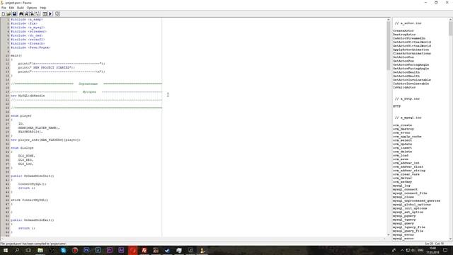 Мод с нуля SAMP #1 | Первоначальная настройка и MySQL [PAWN/PAWNO] смотреть онлайн