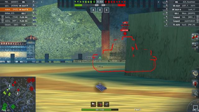 WOT Blitz. VK 36.01 (H). Тащит или нет ? смотреть онлайн