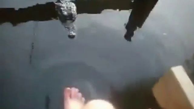 Крокодил чуто не откусил ногу. смотреть онлайн