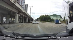 Driving in Moscow agglomeration: Текстильщики - Дарна 08/07/2023 (timelapse 4x)