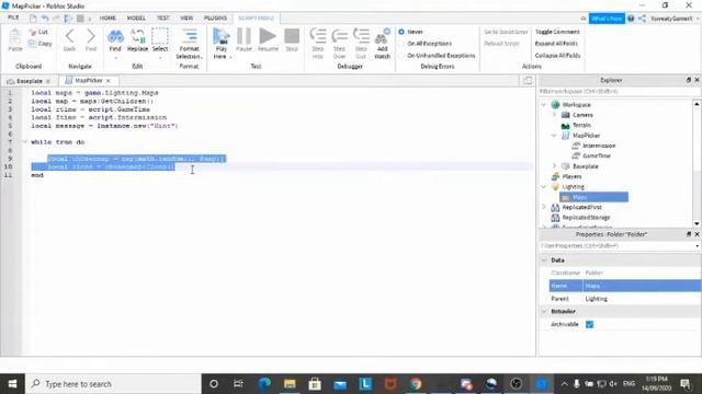 How To Make A Random Map Generator System In Roblox Studio смотреть онлайн