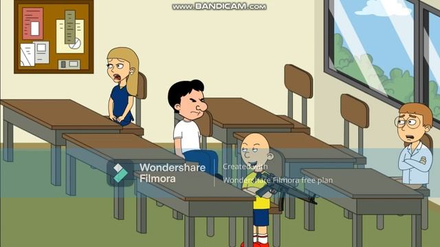 Caillou the school shooter Remastered (100 SUB SPECIAL) смотреть онлайн
