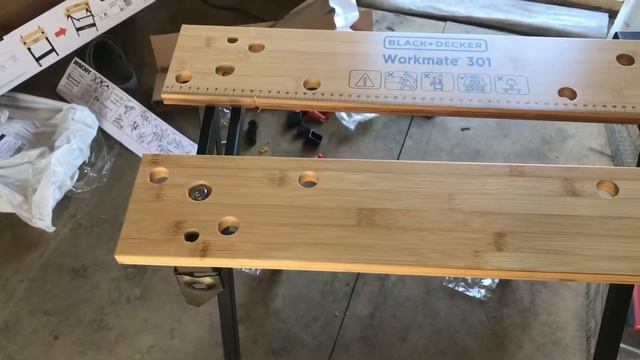 Складной верстак.Распаковка и сборка верстака Black&Decker WM301 смотреть онлайн