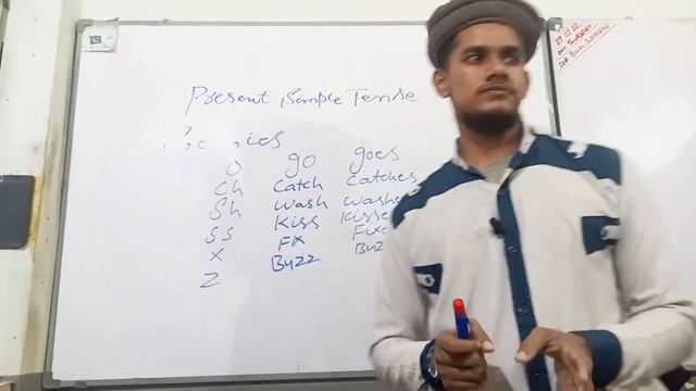 Present Indefinite Tense Use S,es,ies, | Simple Present Tense | By Bilal Shaikh смотреть онлайн