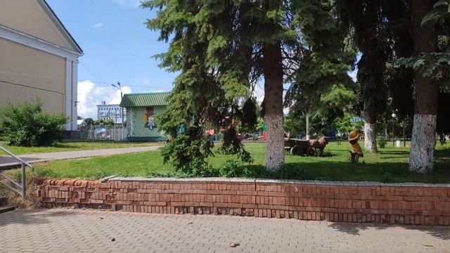 прогулка по центру города Суджа. Курская область 2021 смотреть онлайн