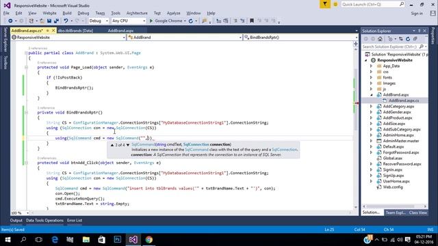 Responsive Website-ASP.NET&Bootstrap-Part 18-View Data in Tables,Panels with Repeater Control смотреть онлайн