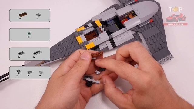 LEGO® Star Wars™ The Mandalorian's N-1 Starfighter™ (75325)[412 pcs] Building Instructions | TBB смотреть онлайн